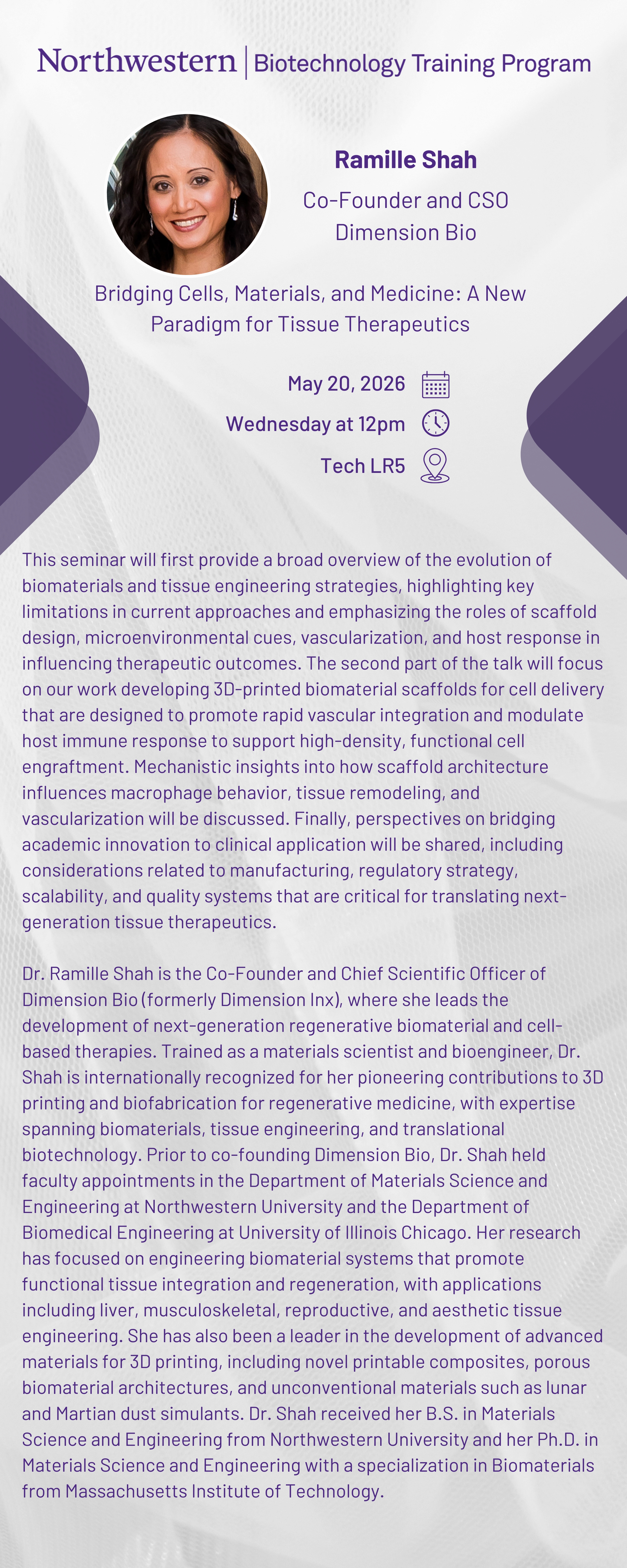 Ramille Shah Abstract and Bio